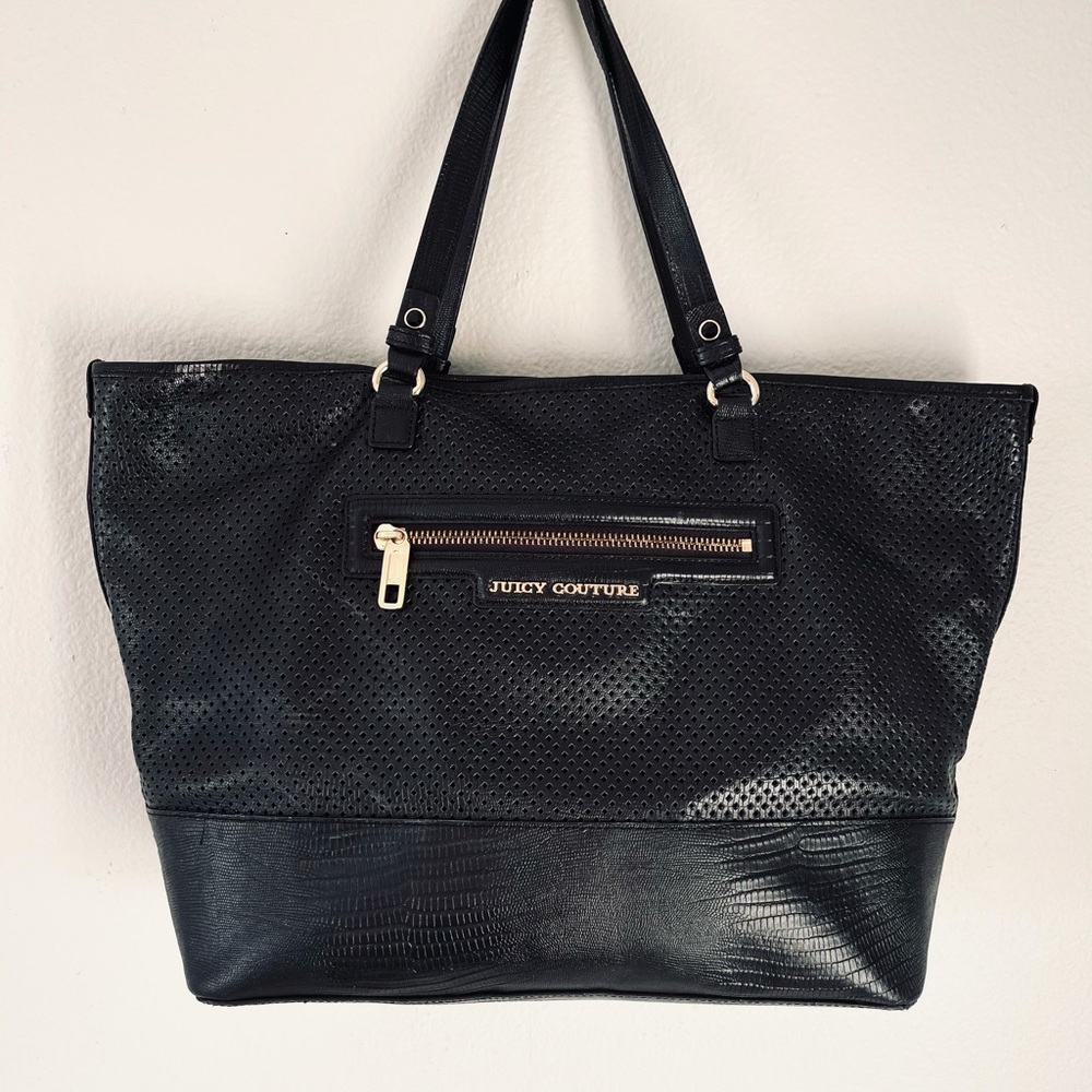 Juicy Couture Overnighter Leather Bag